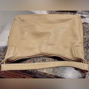 Vintage Perlina shoulder bag. Leather inside and out. Buttery and like new!  EUC